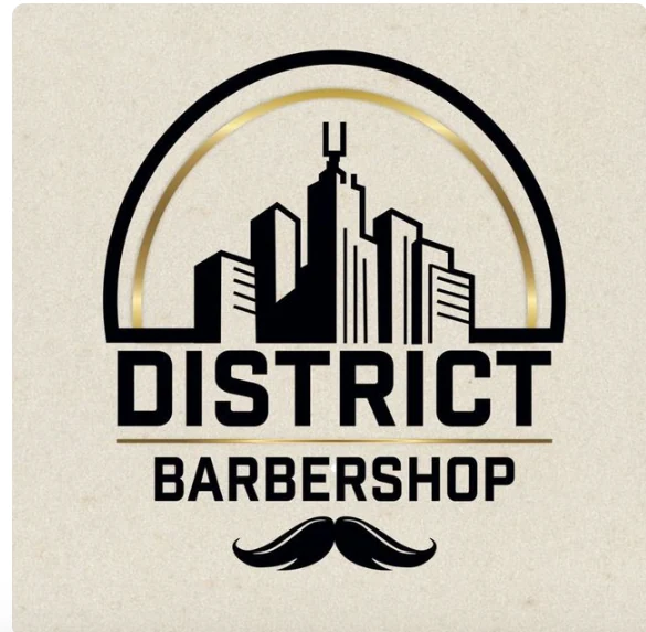 Logo District Barbershop